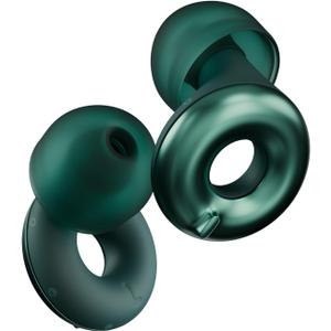 Loop Switch 2 Adjustable Ear Plugs 3 Relief Modes for Ultimate Control | Flexible Noise Reduction Earplugs for Focus, Travel, Socializing, Festivals & More | 20-26 dB (SNR) Noise Reduction (Emerald)