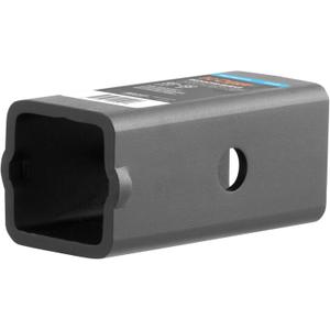 CURT 45405 Trailer Hitch Receiver Adapter Reducer Sleeve, 2-1/2 to 2-Inch, Carbide Black Powder Coat