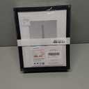upsimples 8x10 Picture Frame Set of 5, Display Pictures 5x7 with Mat or 8 x 10 Without, Wall Gallery Photo Frames, Black