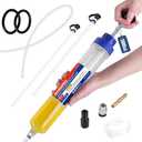WORKPRO 500CC Manual Fluid Extractor, Multi-Purpose Oil Syringe, Oil Suction Pump, Manual Extraction and Filling Pump, Automotive Oil Syringe