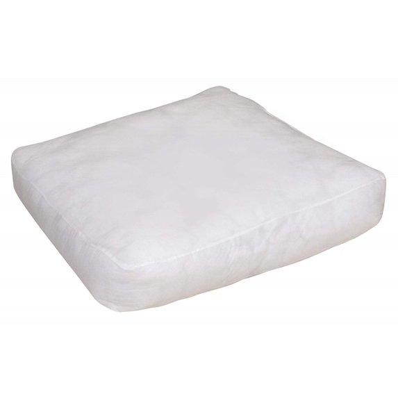 White Boxed Shaped Premium Square Stuffer, Cushion Pillow Insert, Size 15.5 x 21.5 x 4.5 Inch
