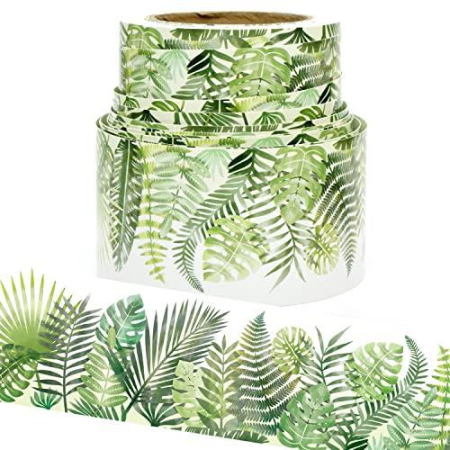 Pack of 2, Youngever 52.5 ft Bulletin Board Borders for Classroom Decoration (Tropical Theme)
