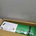 Fitvids Yoga Mat, 1/2-Inch Extra Thick High Density Exercise Mat, Anti-Tear Exercise Yoga Mat with Carrying Strap, Suitable for Various Yoga Exercises (Bright Green)