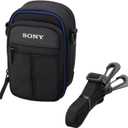 Sony LCSCSJ Soft Carrying Case for Sony S, W, T, and N Series Digital Cameras , Black