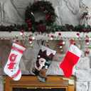 6 Pieces Christmas Tree Picks Sprays Christmas Tree Topper Decoration Glitter Ball Toppers for Christmas Tree Wreath Decoration Party Home Supply (Style C)