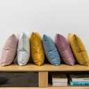 JUSPURBET Light Blue Throw Pillow Covers Set of 2 Decorative Velvet Pillow Covers for Couch Sofa Bed Soft Lumbar Cushion Covers with Invisible Zipper for Living Room Home Decor,14x24 inch