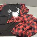 Black and Red Pajamas for Merry Christmas Size M