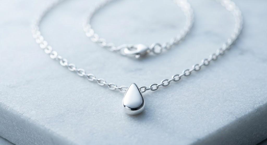 Silver Necklace Gewerly For Women