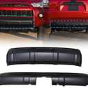 Front & Rear Lower Valance Panel Bumper Molding Replacement 2 PCS Compatible with Toyota 4Runner 2014-2024 (NOT Fit Limited, TRD Sport)