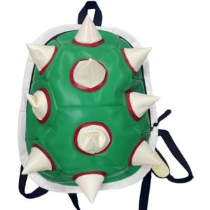 Green Turtle Thorn Backpack Cosplay Costume Accessories Props Casual Laptop Backpack, Medium