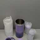 Momcozy 22oz Portable Breast Milk Cooler for Outdoor, Life Saver with 360 Total Cooling for 24 Hours, Larger Capacity Travel Breastmilk Chiller with 2pcs Baby Bottles for Breastmilk Storage, Purple