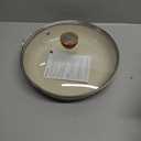 SENSARTE Ceramic Nonstick Frying Pan Skillet with Lid 11inch, Non Stick Pan Omelette Pans, Non-toxic Kitchen Cooking Chef's Pan, Free of Intentionally Added PFOA/PFAS/PTFE, Induction Compatible