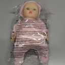 Melissa & Doug Mine to Love Jenna 12" Baby Doll with Moving Eyes, Thumb & Pacifier Sucking Action, Doll Clothes & Accessories, Toddler Toys for Girls & Boys Ages 18 Mo+