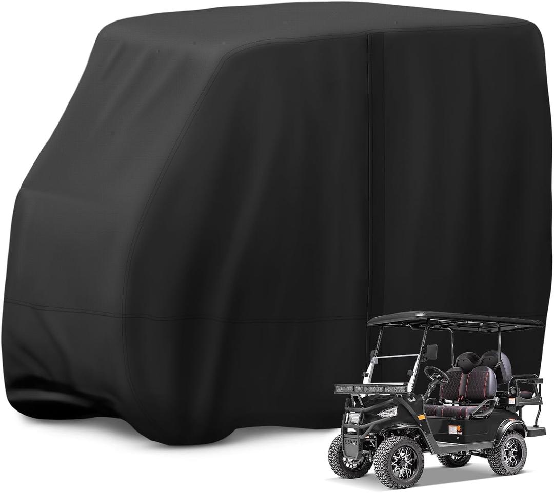 Golf Cart Cover for Universal 2/4/6 Passenger Golf Cart Covers, 156" L x 55" W x 79" H