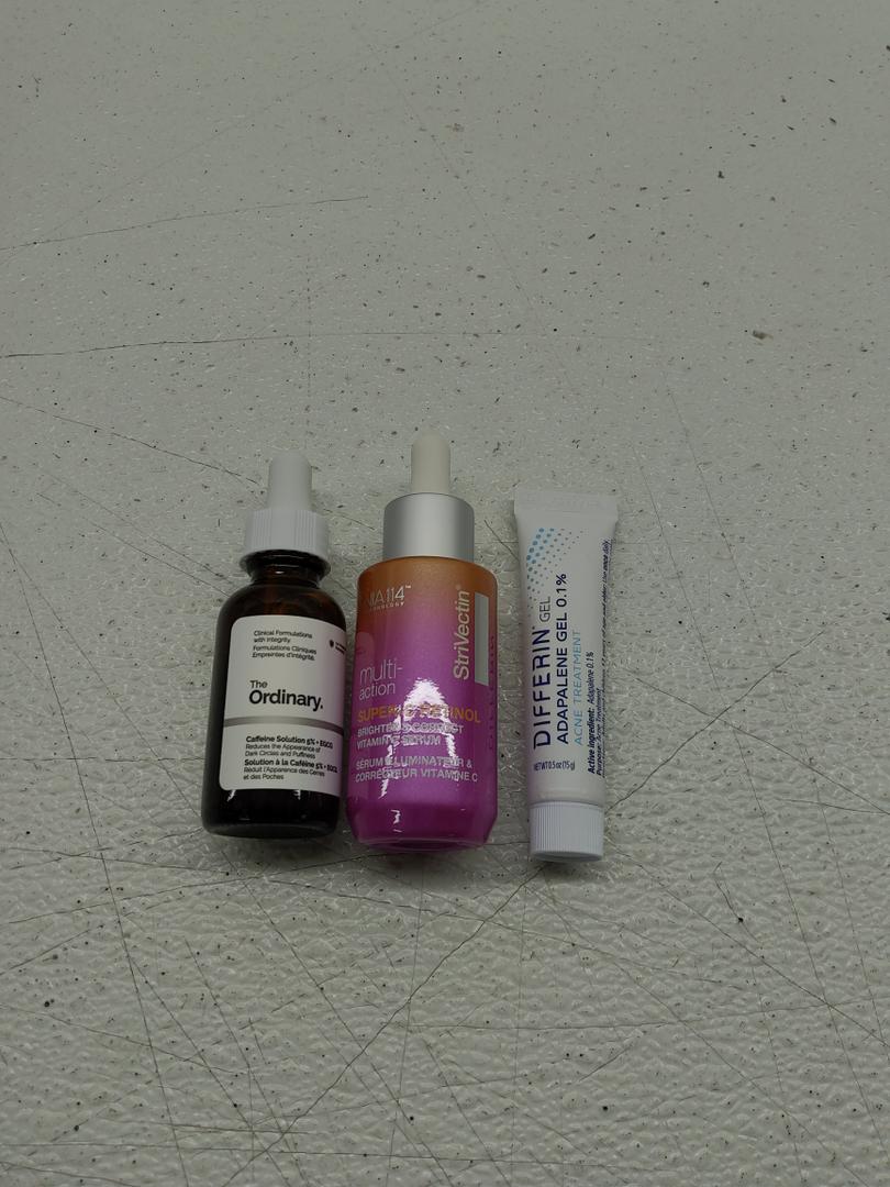 Balmex Adult Care Rash Cream; Pixi Beauty Overnight Retinol Oil; Hada Labo Tokyo Anti-Aging Hydrator Face Serum