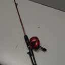 Zebco Slingshot Spincast Reel and Fishing Rod Combo, 2-Piece Fishing Pole, Right-Hand Retrieve, Pre-Spooled with 10-Pound Zebco Line