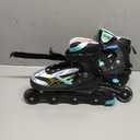 Adjustable Inline Skates for Kids and Teens Ages 4-16, All 8 Wheels of Inline Roller Skates Light Up, Safe and Fun Illuminating for Outdoor Indoor Sports
