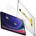 BELLEMOND Tempered Glass Screen Protector for Galaxy Tab S11 / S10 FE / S9 FE / S9 / S8 / S7 (10.9/11) | Anti-Glare | EZ Guide Kit for Flawless Install | 10H | 1 Pack | Designed in Japan