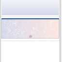 DocuGard Blue/Red Premier Prismatic Middle High Security Check Paper - Laser/Inkjet Printer Compatible - 13 Security Features - 500 Blank Business Checks (04534)