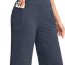 SANTINY Women's 12" Bermuda Shorts Knee Length with Pockets High Waisted Long Shorts for Women Stretch Casual Walking Small