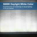 36W LED Wall Washer Lights, 6000K Daylight White Linear Flood Light, 3.2ft/40 120V LED Light Bar, IP65 Waterproof Outdoor LED Wall Washer Lights for Landscape, Church, Ads, Yard, Garden, 39.37 inches