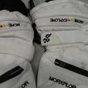 Winter Ski Snow Gloves Men Women,Windproof Touchscreen Snowboard 3M Thinsulate Insulated Warm Winter Snowmobile Gloves (Large, White)