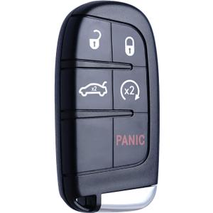 MechanMagic Key Fob Replacement Compatible for Chrysler 300 Dodge Charger 2011-2018 Challenger 2015-2018 Dart 2014-2016 Smart Key Car Keyless Entry Remote Control M3N-40821302