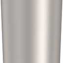 THERMOS ALTA SERIES Stainless Steel Tumbler 18 Ounce, Matte Steel/Espresso Black
