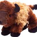 Wild Republic Bison Plush, Stuffed Animal, Plush Toy, Gifts for Kids, HugEms 7"