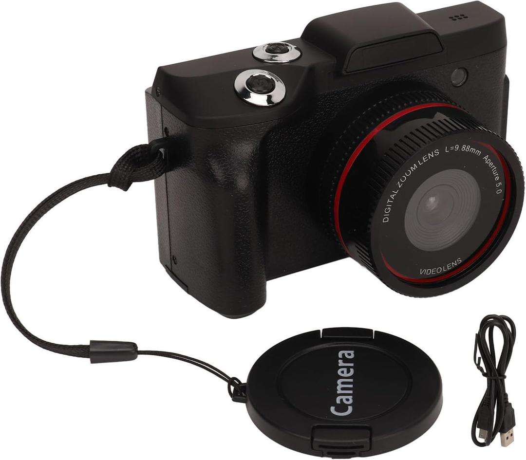 Digital Camera, Micro SLR Camera, Photography Camcorder, 16MP 1080P Smart Video Recorder, Portable Photo Device