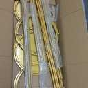 Reinforced Pedestal Cylinder Stands for party 4pcs - 35.43 in Gold Cylinder Cake Table Display Set Flower Stand for wedding Birthday party Home Patio Decor Plant Stand