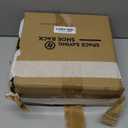 6-Tier Shoe Slots Organizer, Adjustable Vertical Narrow Stackable Shoes Rack for Closet, Free Standing Plastic Shelf Storage Stacker Saving Small Spaces and Entryway,Corner,Doorway,Grey