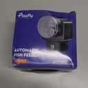 Pawfly Automatic Fish Feeder for Aquarium, Auto Vacation Timer for Tank 60 ml Adjustable Fish Food Dispenser for Pellets Strips, Battery Operated (Battery Not Included)