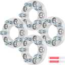 OCPTY 4 PCS 1" Wheel Spacers 5x4.5 to 5x110 Wheel Adapters 5x114.3 to 5x110 with 12x1.5 Studs fits for 1973-2021 for Honda Civic 1976-2021 for Honda for Accord 1992-2015 for Toyota for Camry