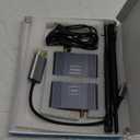 Wireless HDMI Transmitter and Receiver, 5.8GHz Wireless HDMI Extender Kit with Loop Out Support 590Ft/180m Up to 1080P@60hz Video Resolution, Support laptops, PCs, DVD, Digital Video Cameras etc (Grey)