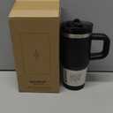 STANLEY Quencher ProTour Flip Straw Tumbler with Leakproof Lid | Built-In Straw & Handle | Cupholder Compatible for Travel | Insulated Stainless Steel Cup | BPA-Free (14 Ounces, Black 2.0)