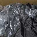 10L0L 2/4 Passenger Golf Cart Driving Enclosure for EZGO TXT/RXV Model, 4-Sided Clear Window 600D Rain Cover All Weather Windproof Waterproof - Black/Beige