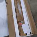 LITTLE TREE 63 Inches Long Console Table for Entryway, Sofa Table Behind Couch, Wooden Entry Table Foyer Hallway Table, Industrial Console Sofa Table for Living Room, Oak Color