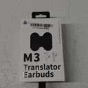 Timekettle M3 Language Translator Earbuds, Two-Way Translator Device with APP for 40 Languages Online, Voice Translator for Exploring Expat Life Freely, Compatible with iOS, Android (Online Version) (White)