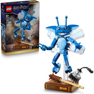 LEGO Harry Potter Cornish Pixie Building Toy for Girls & Boys - Book Shelf or Bedroom Decor for Fans - DIY Room Decoration for Kids, Ages 8+ - Gift Idea for Birthdays - 76461