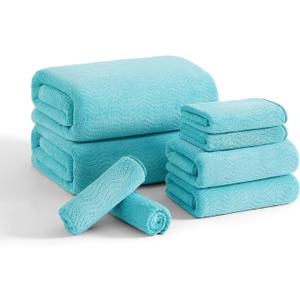 Soft Blue Washcloths And Towels