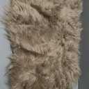Ashler Faux Fur Rug, Beige Area Rugs, Fluffy Sheepskin Fur Rug, Fuzzy Ultra Soft 2 x 3 Ft Rugs, Machine Washable Shag Rug, Nursery Throw Rugs for Bed, Living, Kids Room