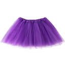 Lanzom Women's Classic Elastic 4-Layered Tulle Tutu Skirt Ballet Party Costume