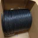 Cat8 500ft Ethernet Cable, 22 AWG 100% Bare Copper, Black, Solid Bulk Round S/FTP Shielded LAN Cable, 40Gbps 2000MHz, ETL Listed, RoHS Compliant, PoE Compatible for Indoor/Outdoor, CCTV