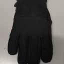 Winter Warm Gloves for Women - Daily Life Snow Windproof Soft Fleece Lining - Touchscreen Thermal Gloves for Men (Small, Black)