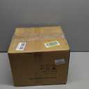 SQOWL Ceramic Pot for Plants - 6 Inch Ceramic Planter with Drainage Hole and Saucer, Round Flower Pot for Indoor Outdoor, Decorative Small Planter, Room Home Decor, Plant Lover Gifts, Green