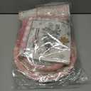 Christmas Party Tableware Decorations,144pcs Pink Christmas Paper Plates and Napkins, Cups, Forks and Knives Xmas Paper Dinnerware for Winter Holiday Party Supplies