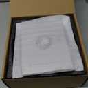 Shower Faucet Set Bathroom Square Rain Shower Head and Handle Set, Wall Mounted Shower Fixtures, Full Metal Trim Repair Kit 10 inch Brushed Nickel (With Shower Valve)