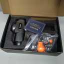 TOLOCO Massage Gun, Deep Tissue Back Massage for Athletes for Pain Relief, Percussion Massager with 10 Massages Heads & Silent Brushless Motor, Christmas Gifts for Women, Men, Grey