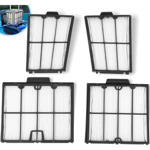 9991467-R4 Ultra-Fine Filter Cartridge Filter Panel Replacement, Compatible with Dolphin Pool Cleaner Proteus DX4 Active 20 30 30i 40 60, Explorer E30 E50 E70, M600, Triton PS, S300i, S200, 4 PCS